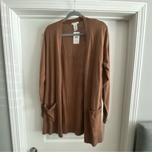 Brown cardigan